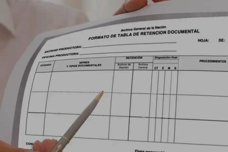 Implementar una Tabla de Retención Documental