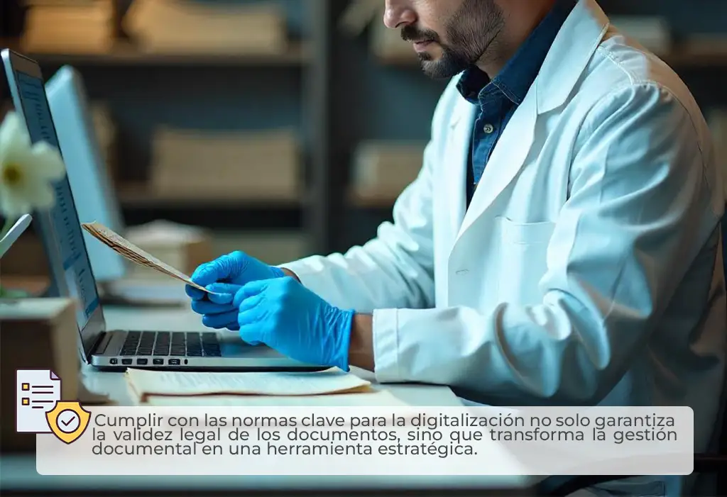 Normas clave para la digitalización de documentos de archivo en Colombia: Guía para su implementación eficaz 1 conforme a normas clave para la digitalización