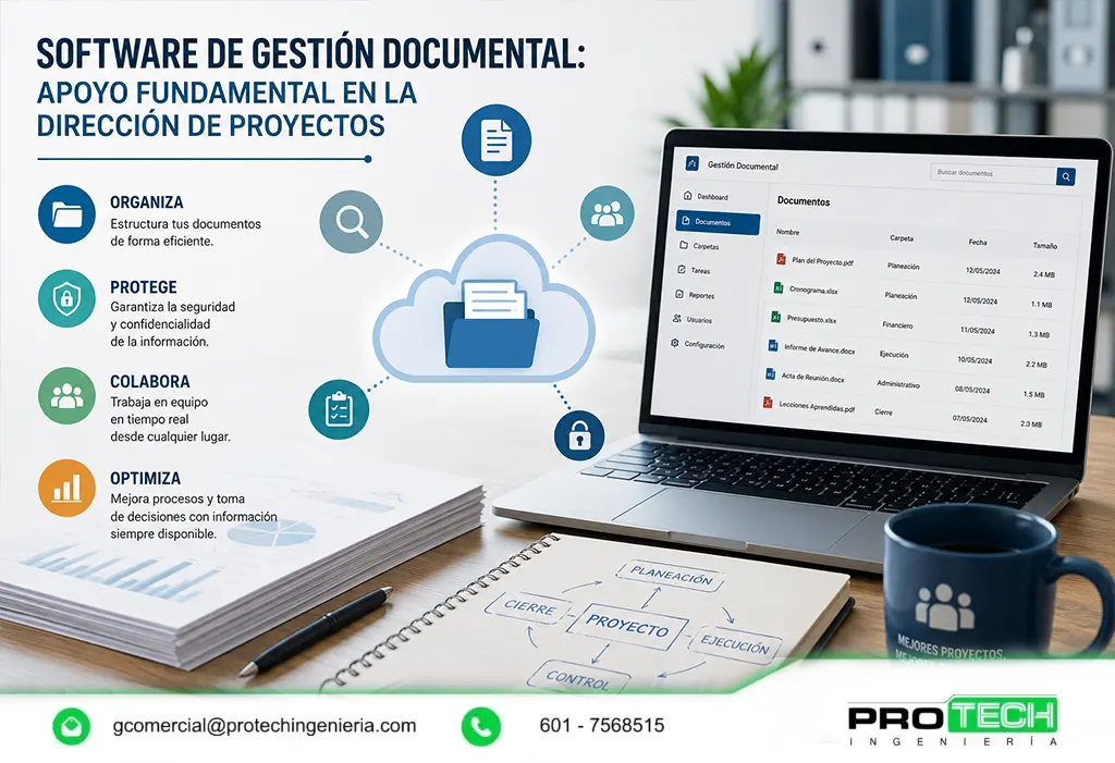 Apoyo fundamental en dirección de proyectos