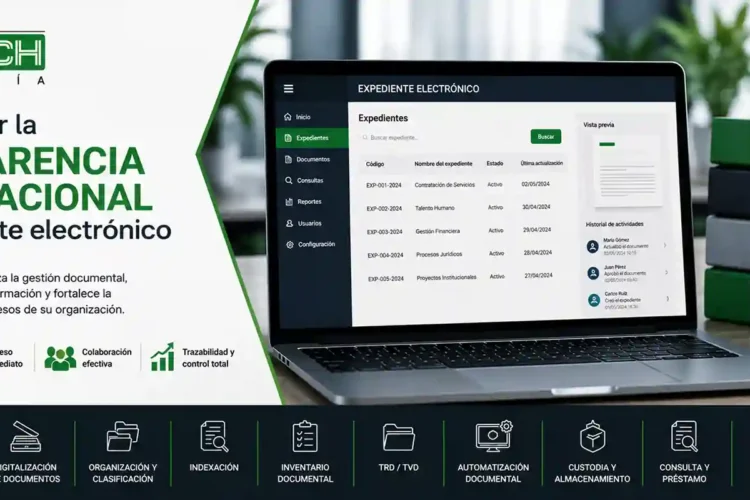 Cómo mejorar la transparencia organizacional con expediente electrónico