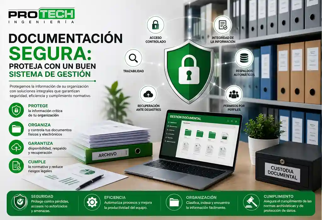 Documentación segura Proteja con un buen sistema de gestión