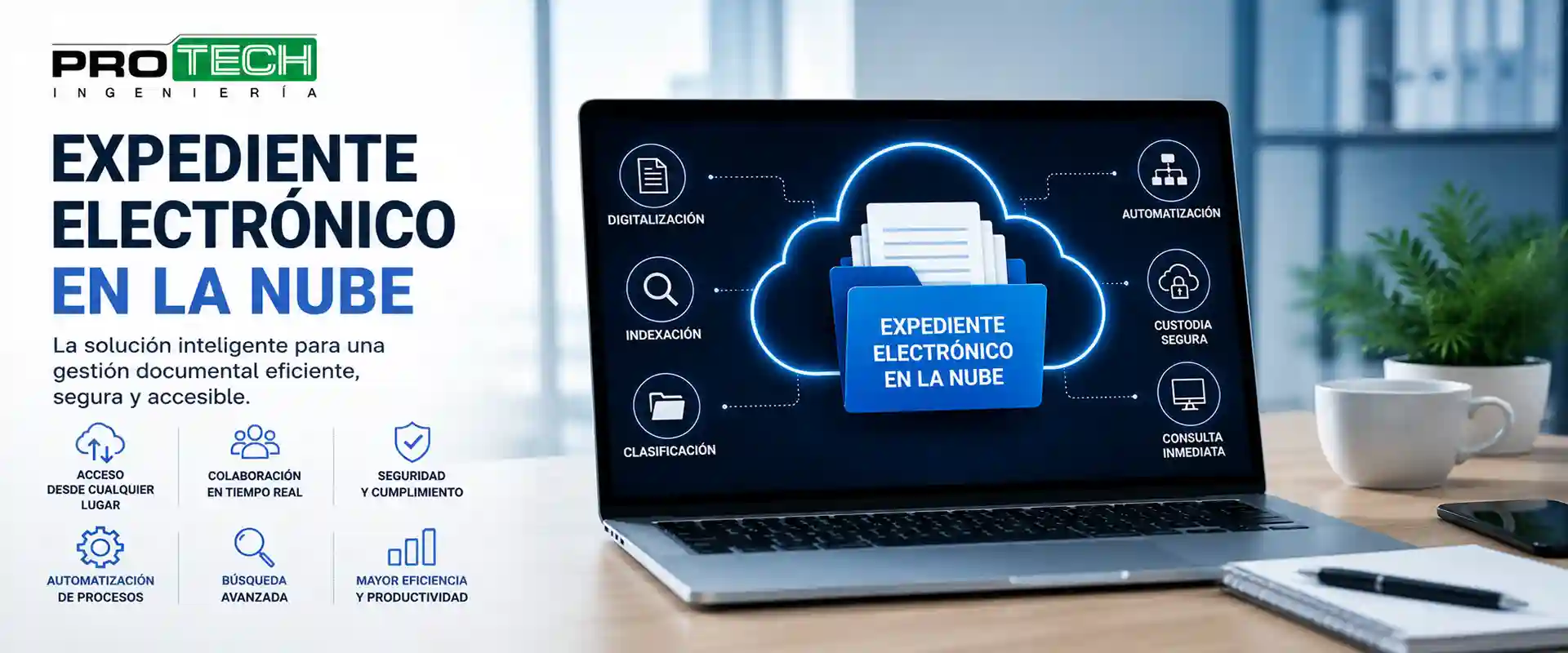 Expediente electrónico en la nube beneficios y desafíos para una gestión documental eficiente