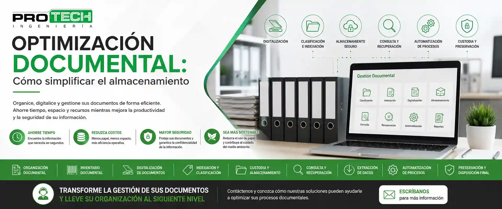 Optimización documental Cómo simplificar el almacenamiento