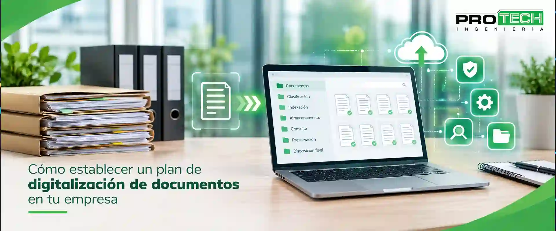 Cómo establecer un plan de digitalización de documentos en su empresa